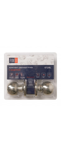 Ручка Punto (Пунто) защелка DK672/BL CP-PS (без фик.) хром Ручка Punto (Пунто) защелка DK672/BL CP-PS (без фик.) хром