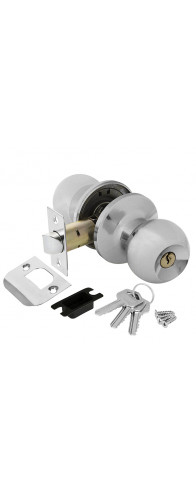 Ручка Ajax (Аякс) защелка DK682 CP-ET (6082 CP-E) (кл./фик.) хром Ручка Ajax (Аякс) защелка DK682 CP-ET (6082 CP-E) (кл./фик.) хром