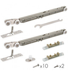 Комплект Armadillo (Армадилло) для раздвижных дверей SLD.Comfort-PRO.SET2.soft close/80