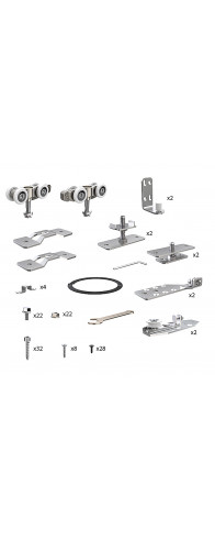 Комплект Armadillo (Армадилло) для профильных телескопических дверей SLD.Comfort-PRO.SET5.PROF telescope/80 Комплект Armadillo (Армадилло) для профильных телескопических дверей SLD.Comfort-PRO.SET5.PROF telescope/80