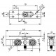 Комплект роликов Armadillo (Армадилло) для раздвижных дверей SLD.Comfort.SET.rollers/80 (Comfort 80/4 kit)