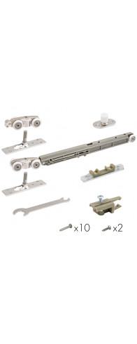 Комплект Armadillo (Армадилло) для раздвижных дверей SLD.Comfort-PRO.SET3.soft close+roller/80 Комплект Armadillo (Армадилло) для раздвижных дверей SLD.Comfort-PRO.SET3.soft close+roller/80