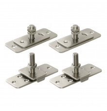 Комплект Armadillo (Армадилло) монтажных пластин SLD.Comfort-PRO/telescope.static door plates