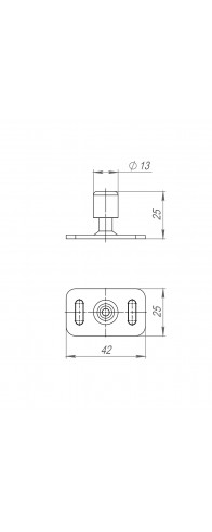 Нижний Armadillo (Армадилло) направляющий ролик SLD.Comfort-PRO/telescope.bottom roller Нижний Armadillo (Армадилло) направляющий ролик SLD.Comfort-PRO/telescope.bottom roller