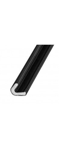 Уплотнитель Fuaro (Фуаро) самоклеящийся ADH/PPU-15x10mm, (ППУ 15х10 мм) BLACK черный 500m