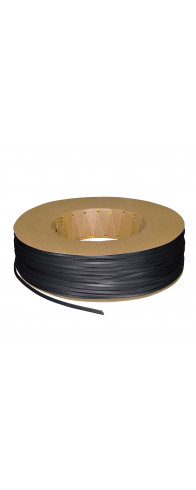 Уплотнитель Fuaro (Фуаро) самоклеящийся ADH/PPU-15x10mm, (ППУ 15х10 мм) BLACK черный 500m