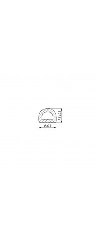 Уплотнитель Fuaro (Фуаро) самоклеящийся ADH/D-9x7,5mm, WHITE белый 100m Уплотнитель Fuaro (Фуаро) самоклеящийся ADH/D-9x7,5mm, WHITE белый 100m