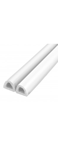 Уплотнитель Fuaro (Фуаро) самоклеящийся ADH/D-12x10mm, WHITE белый 150m