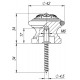 Упор Fuaro (Фуаро) дверной напольный STOPPER/SM01 (DS SM01) MAB-6 темная бронза