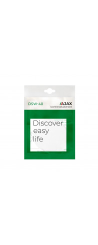 Демпфер Ajax (Аякс) настенный DSW-40 INV прозрачный