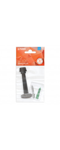 Упор Fuaro (Фуаро) дверной настенный STOPPER/15 (DS-15) BL-24 черный Упор Fuaro (Фуаро) дверной настенный STOPPER/15 (DS-15) BL-24 черный