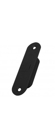 Ответная планка AGB (АГБ) для защелок Touch (для деревянных коробок) B02404.31.93 (черный) Ответная планка AGB (АГБ) для защелок Touch (для деревянных коробок) B02404.31.93 (черный)