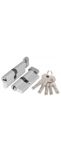 Цилиндровый Ajax (Аякс) механизм (AZ202/90) AZ2002Knob90 (40+10+40) CP хром Цилиндровый Ajax (Аякс) механизм (AZ202/90) AZ2002Knob90 (40+10+40) CP хром