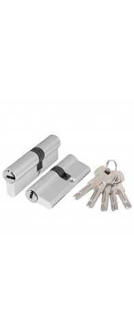 Цилиндровый Ajax (Аякс) механизм (AZ200/80) AZ2000Key80 (35+10+35) CP хром Цилиндровый Ajax (Аякс) механизм (AZ200/80) AZ2000Key80 (35+10+35) CP хром