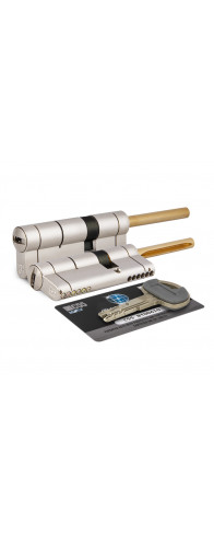 Цилиндровый механизм Mottura (Моттура) под вертушку (дл. шток) C55P513101C5 (82 мм/46+10+26), МАТ.НИКЕЛЬ Цилиндровый механизм Mottura (Моттура) под вертушку (дл. шток) C55P513101C5 (82 мм/46+10+26), МАТ.НИКЕЛЬ