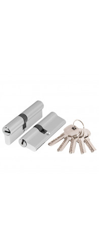 Цилиндровый Ajax (Аякс) механизм (AX200/90) AX2000Key90 (40+10+40) CP хром Цилиндровый Ajax (Аякс) механизм (AX200/90) AX2000Key90 (40+10+40) CP хром