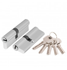 Цилиндровый Ajax (Аякс) механизм (AX200/90) AX2000Key90 (40+10+40) CP хром