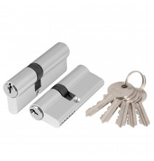 Цилиндровый Ajax (Аякс) механизм (AX100/80) AX1000Key80 (30+10+40) CP хром