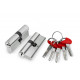 Цилиндровый Fuaro (Фуаро) механизм (D-PRO500/70) DD-PRO5000Key70(30+10+30) CP хром 5Key