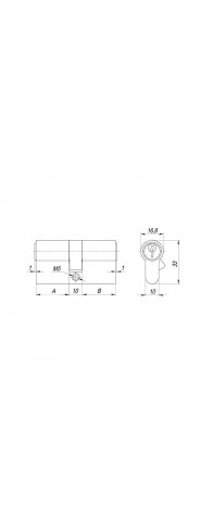 Цилиндровый Ajax (Аякс) механизм (AX100/70) AX1000Key70 (30+10+30)/HD AB бронза 4Key Цилиндровый Ajax (Аякс) механизм (AX100/70) AX1000Key70 (30+10+30)/HD AB бронза 4Key