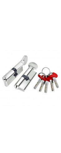 Цилиндровый Fuaro (Фуаро) механизм (D-PRO502-8/80) D-PRO5002-8Knob80(40+10+30) CP хром 5+1Key с верт. перекод. Цилиндровый Fuaro (Фуаро) механизм (D-PRO502-8/80) D-PRO5002-8Knob80(40+10+30) CP хром 5+1Key с верт. перекод.