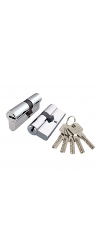 Цилиндровый Punto (Пунто) механизм Z3000Key90(35+10+45) СP хром Цилиндровый Punto (Пунто) механизм Z3000Key90(35+10+45) СP хром