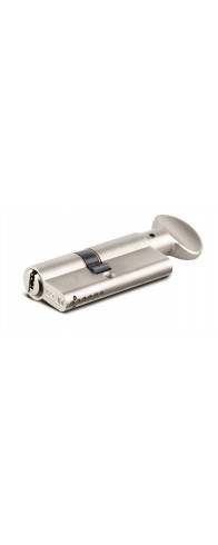 Цилиндровый механизм Kale kilit (Кале килит) с вертушкой 164 SM/90 (40+10+40) mm никель 5 кл. Цилиндровый механизм Kale kilit (Кале килит) с вертушкой 164 SM/90 (40+10+40) mm никель 5 кл.