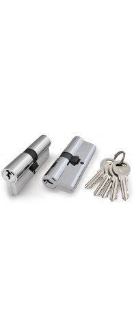 Цилиндровый Fuaro (Фуаро) механизм (100 ZA/70) 1000ZAKey70(30+10+30) CP хром 5Key Цилиндровый Fuaro (Фуаро) механизм (100 ZA/70) 1000ZAKey70(30+10+30) CP хром 5Key