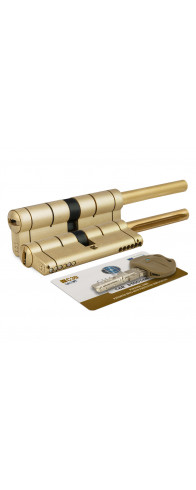 Цилиндровый механизм Mottura (Моттура) под вертушку (дл. шток) C39P513101LC5 (82 мм/46+10+26), ЛАТУНЬ (PVD) Цилиндровый механизм Mottura (Моттура) под вертушку (дл. шток) C39P513101LC5 (82 мм/46+10+26), ЛАТУНЬ (PVD)