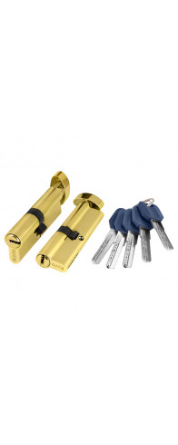 Цилиндровый Punto (Пунто) механизм (Z402/70) Z4002Knob70(30+10+30) с вертушкой PB латунь Цилиндровый Punto (Пунто) механизм (Z402/70) Z4002Knob70(30+10+30) с вертушкой PB латунь