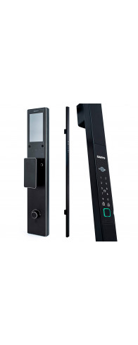 Электронный замок Sanyo D501 Tuya DM70 с WiFi, ручка скоба 1800 мм, черный Электронный замок Sanyo D501 Tuya DM70 с WiFi, ручка скоба 1800 мм, черный