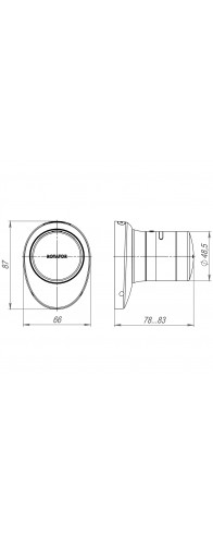 Электронный Armadillo (Армадилло) замок ROTATOR EL.RT01.01 SC матовый хром Электронный Armadillo (Армадилло) замок ROTATOR EL.RT01.01 SC матовый хром
