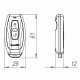 Брелок Armadillo (Армадилло) управления RC.RT01.04 BL черный