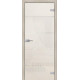 Стеклянная межкомнатная дверь, серия - Bravo Glass, модель - Диана, цвет: Белое Сатинато. Размер полотна в мм: 200*90