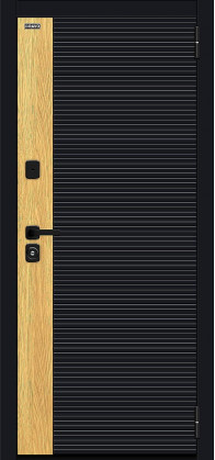 Эво/SBlack, цвет: Black Shell-Wotan Oak/White Silk