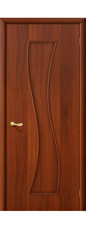 Межкомнатная дверь с покрытием "Финиш Флекс", серия - Direct, модель - 11Г, цвет: Л-11 (ИталОрех). Размер полотна в мм: 200*90, глухая