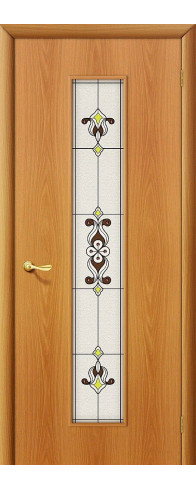 Межкомнатная дверь с покрытием "Финиш Флекс", серия - Direct, модель - 23Х, цвет: Л-12 (МиланОрех). Размер полотна в мм: 200*90, стекло - Сатинато