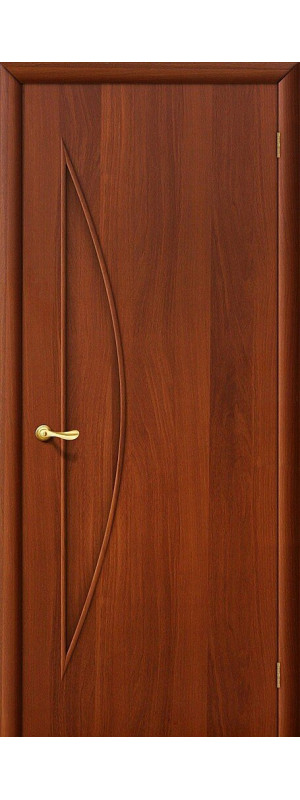 Межкомнатная дверь с покрытием "Финиш Флекс", серия - Direct, модель - 5Г, цвет: Л-11 (ИталОрех). Размер полотна в мм: 200*60, глухая