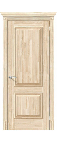Межкомнатная дверь - Массив, модель - Классико-12, цвет: Без отделки. Размер полотна в мм: 200*60, глухая