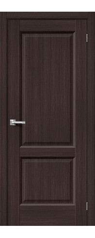 Межкомнатная дверь с покрытием из экошпона, серия - Neoclassic, модель - Неоклассик-32, цвет: Wenge Melinga. Размер полотна в мм: 200*60, глухая