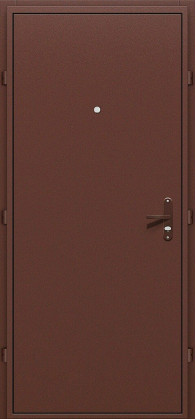 Входная дверь, серия - Optim, модель - Optim Лайт, цвет: Антик Медь/Антик Медь. Размер полотна в мм: 206*86 правое