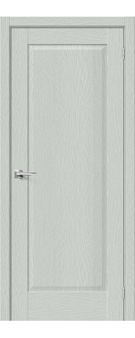 Межкомнатная дверь с покрытием из экошпона, серия - Prima, модель - Прима-10, цвет: Grey Wood. Размер полотна в мм: 200*70, глухая