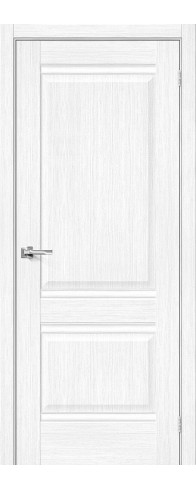 Межкомнатная дверь с покрытием из экошпона, серия - Prima, модель - Прима-2, цвет: Snow Melinga. Размер полотна в мм: 200*70, глухая