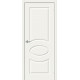 Межкомнатная дверь с покрытием из эмали, серия - Skinny, модель - Скинни-20, цвет: Whitey. Размер полотна в мм: 190*55, глухая
