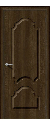 Межкомнатная дверь с покрытием из винила, серия - Skinny, модель - Скинни-32, цвет: Dark Barnwood. Размер полотна в мм: 190*55, глухая